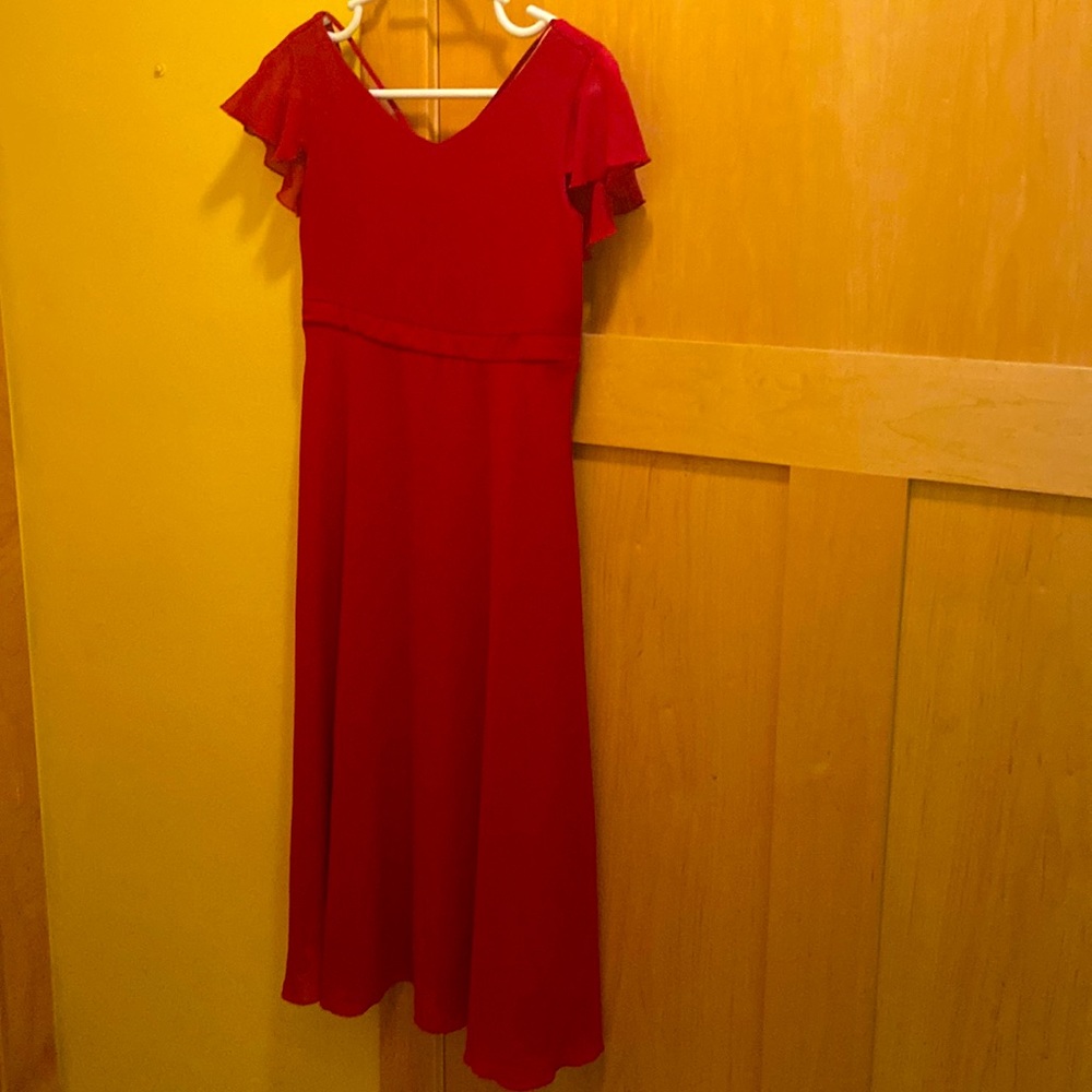 Galawaqe Kids Junior Bridesmaid Dress Chiffon Flower Girl Dress for Teen Girls
